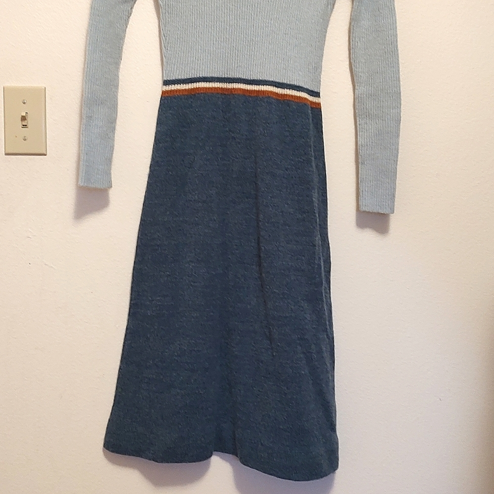 Vtg knitted elk dress - Picture 10 of 14